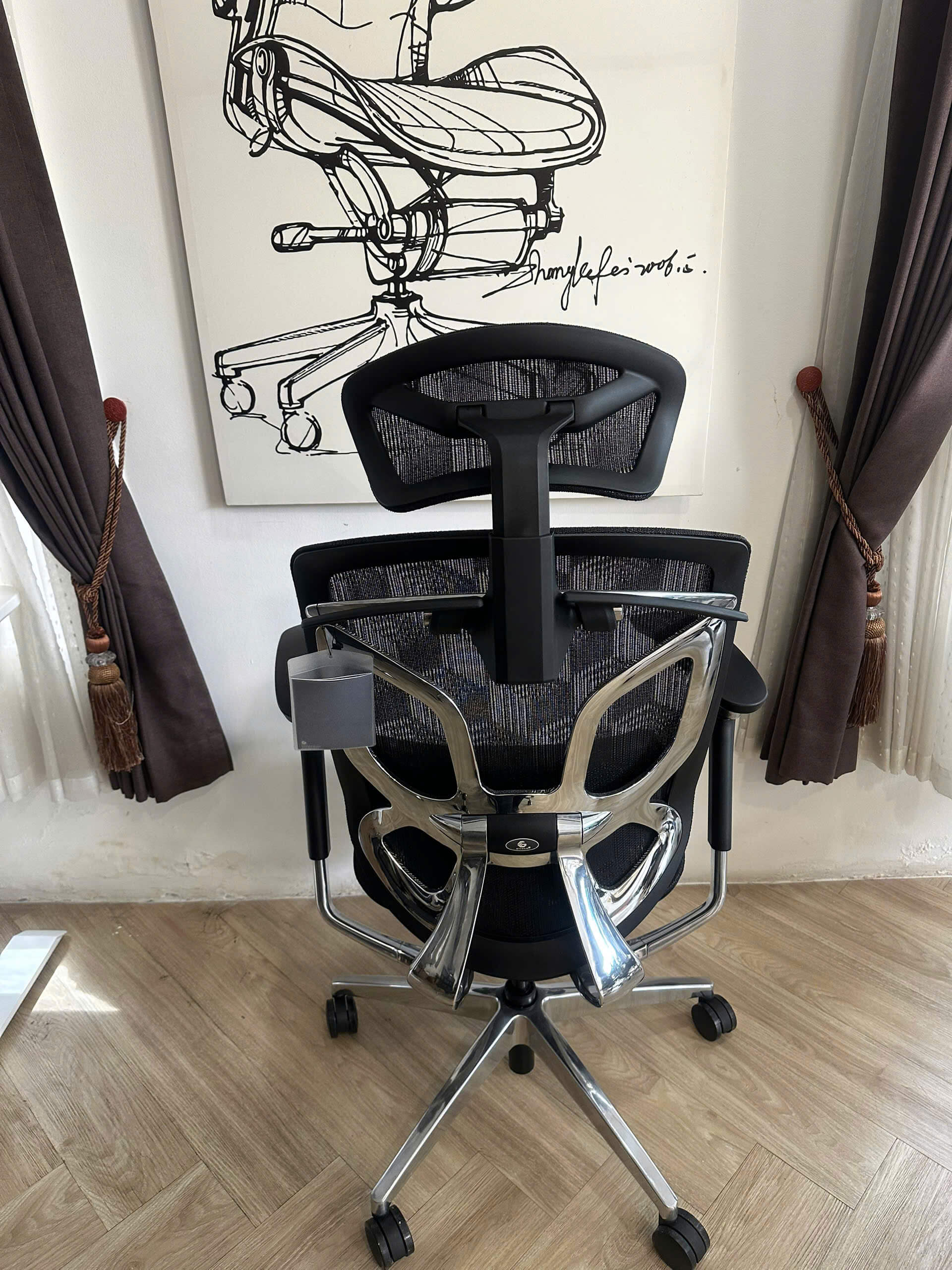 [THANH LÝ HÀNG TRƯNG BÀY CỬA HÀNG] Ghế xoay văn phòng Ergonomic GTChair Dvary Butterfly PRO PHIÊN BẢN MỚI 2024