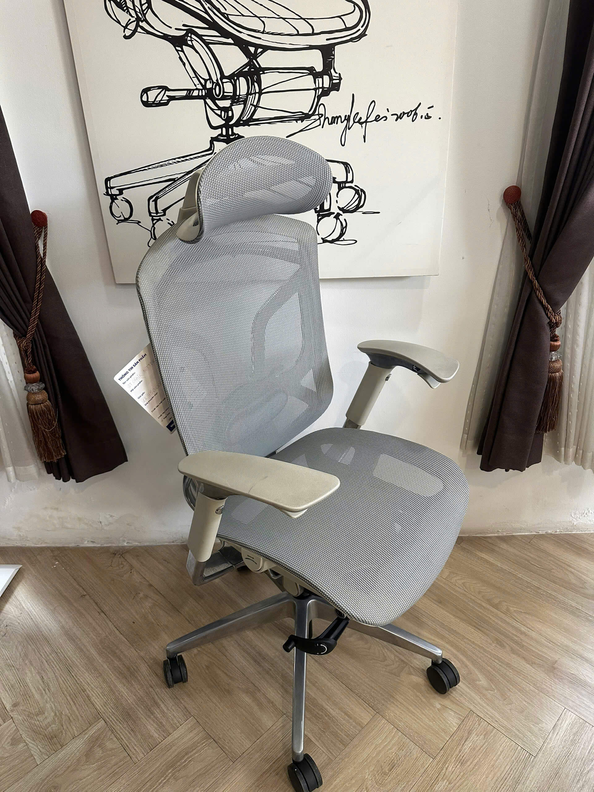 [THANH LÝ HÀNG TRƯNG BÀY CỬA HÀNG] Ghế Công Thái Học GTChair Dvary Butterfly