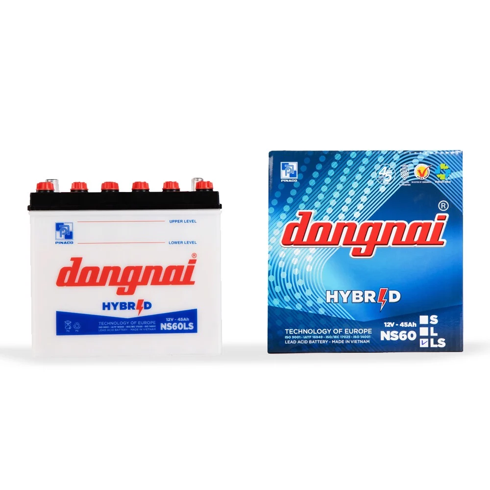 Ắc quy Đồng Nai NS60LS (12V-45AH) Cọc Lớn