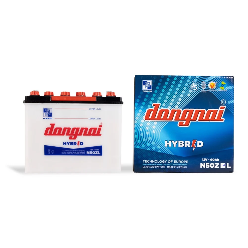 Ắc quy Đồng Nai N50ZL (12V-60AH)