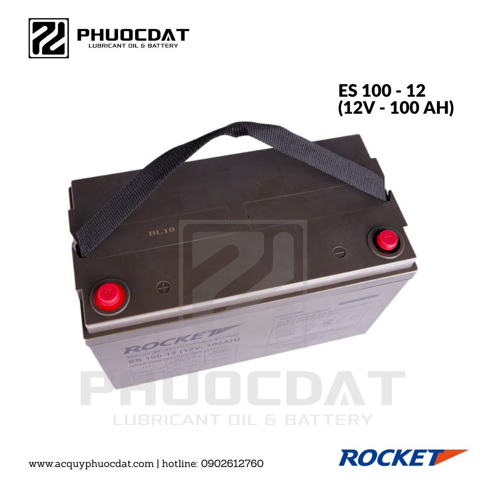 Ắc quy Rocket ES 100 - 12