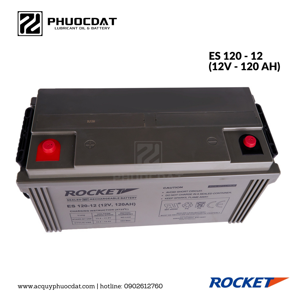 Ắc quy Rocket ES 120 - 12