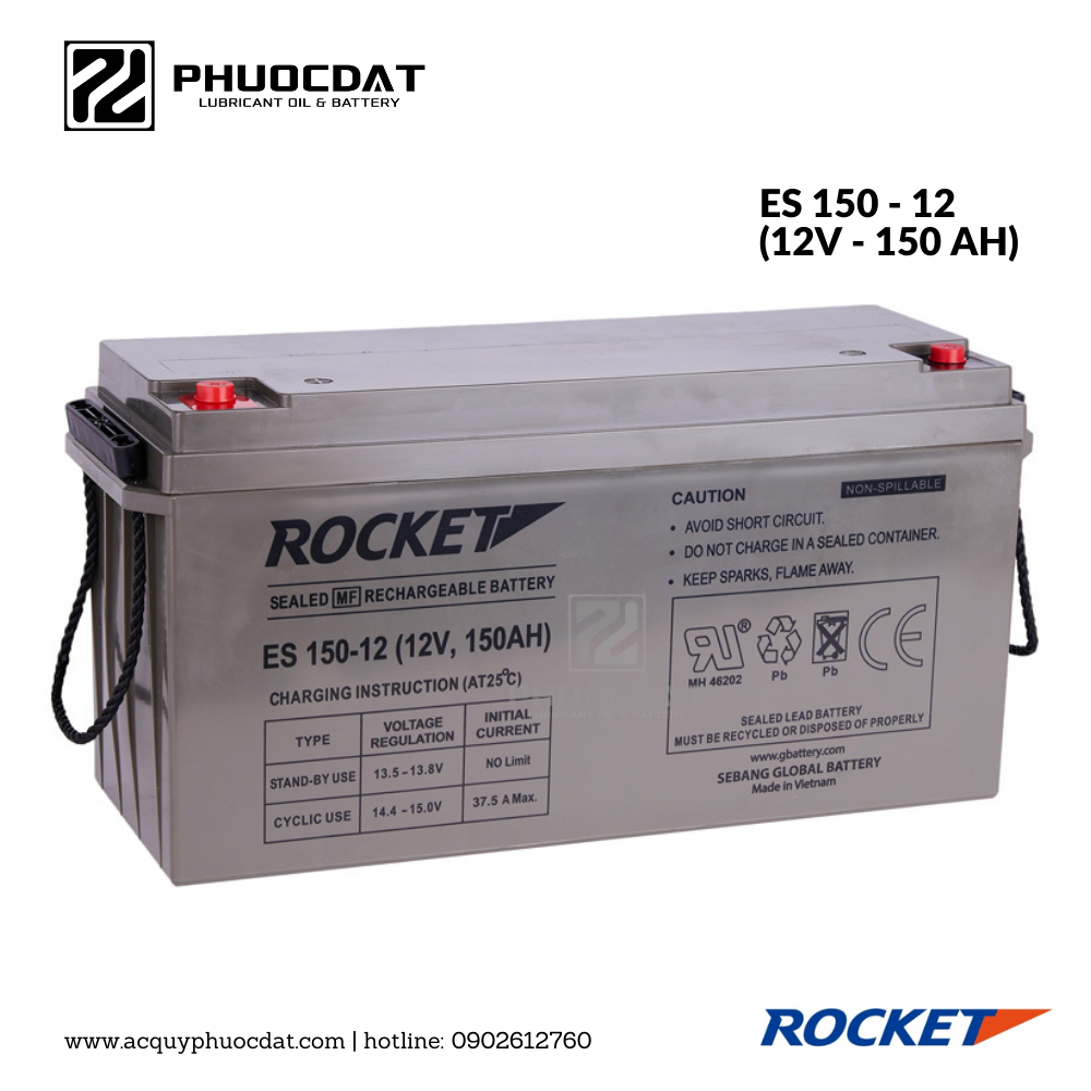 Ắc quy Rocket ES 150 - 12