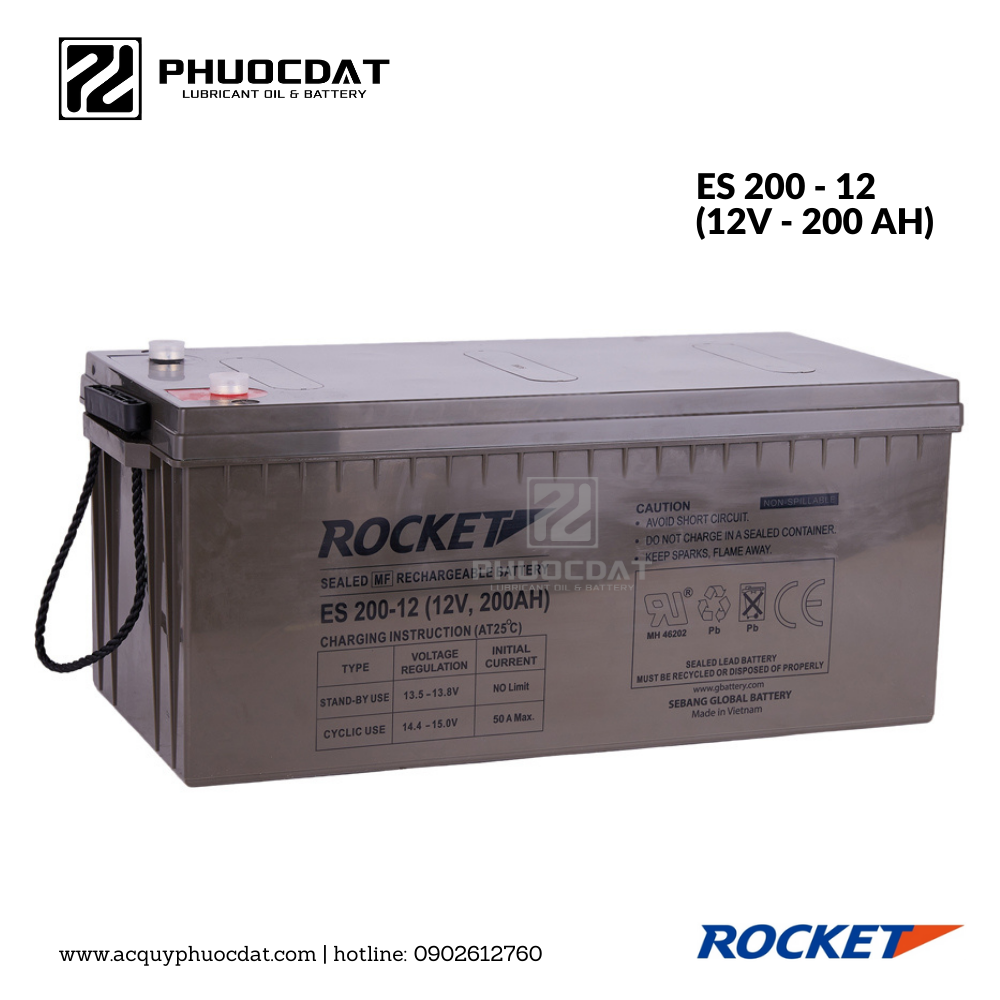Ắc quy Rocket ES 200 - 12