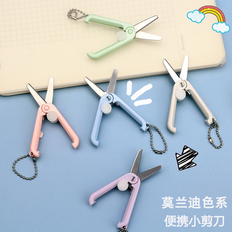 Kéo Cắt Giấy Mini Gấp Gọn