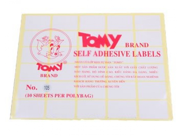 Decal A5 Tomy PC 105 - 107 - 108 - 109