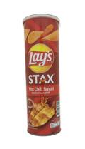 Bánh Snack Lays Stax Hot Chili Squid - Hủ