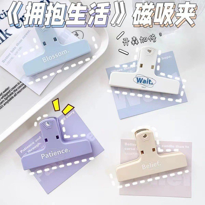 Kẹp Giấy Size To Màu Pastel