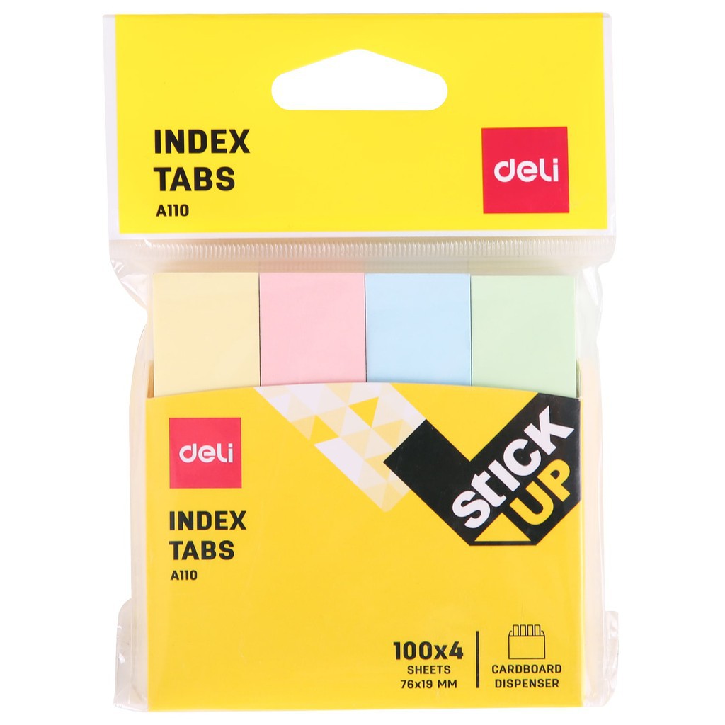Giấy Phân Trang 4 Màu Deli EA11002