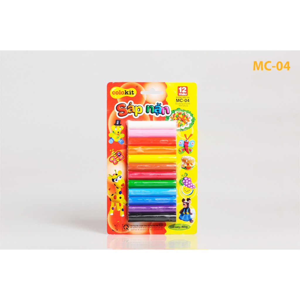 Sáp Nặn 12 màu MC-C04