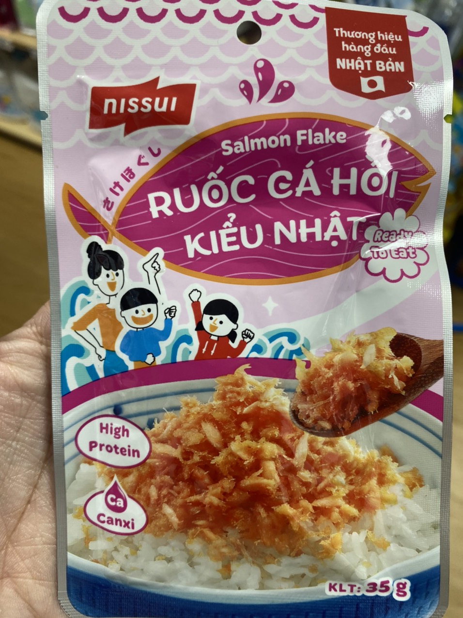 Ruốc Cá Hồi Vị Nguyên Bản Nissui