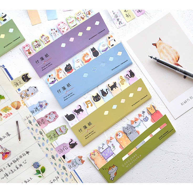 Giấy Note Đánh Dấu Trang
