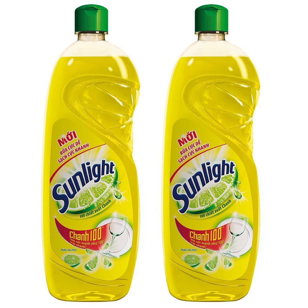 Nước rửa chén Sunlight Chanh 100 -  Chai 750g