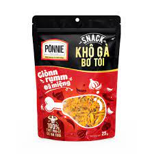 Snack Ponnie Khô Gà Bơ Tỏi - 35g