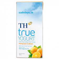 Sữa Chua TH True Milk vị Cam - 180ml