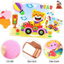 Tranh Xốp Bóc Dán