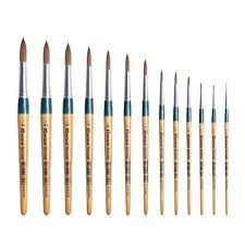 Cọ Vẽ Master Art Đầu Tròn Nhiều Số