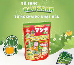 Bánh Bolo Rau Củ Morinaga