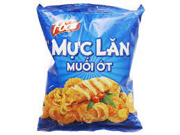 Bánh Snack Poca Mực Lăn Muối Ớt  - 30g