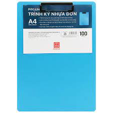 Trình Ký Nhựa Đơn A4 Hồng Hà