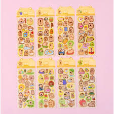 Sticker 1 Tấm Capy