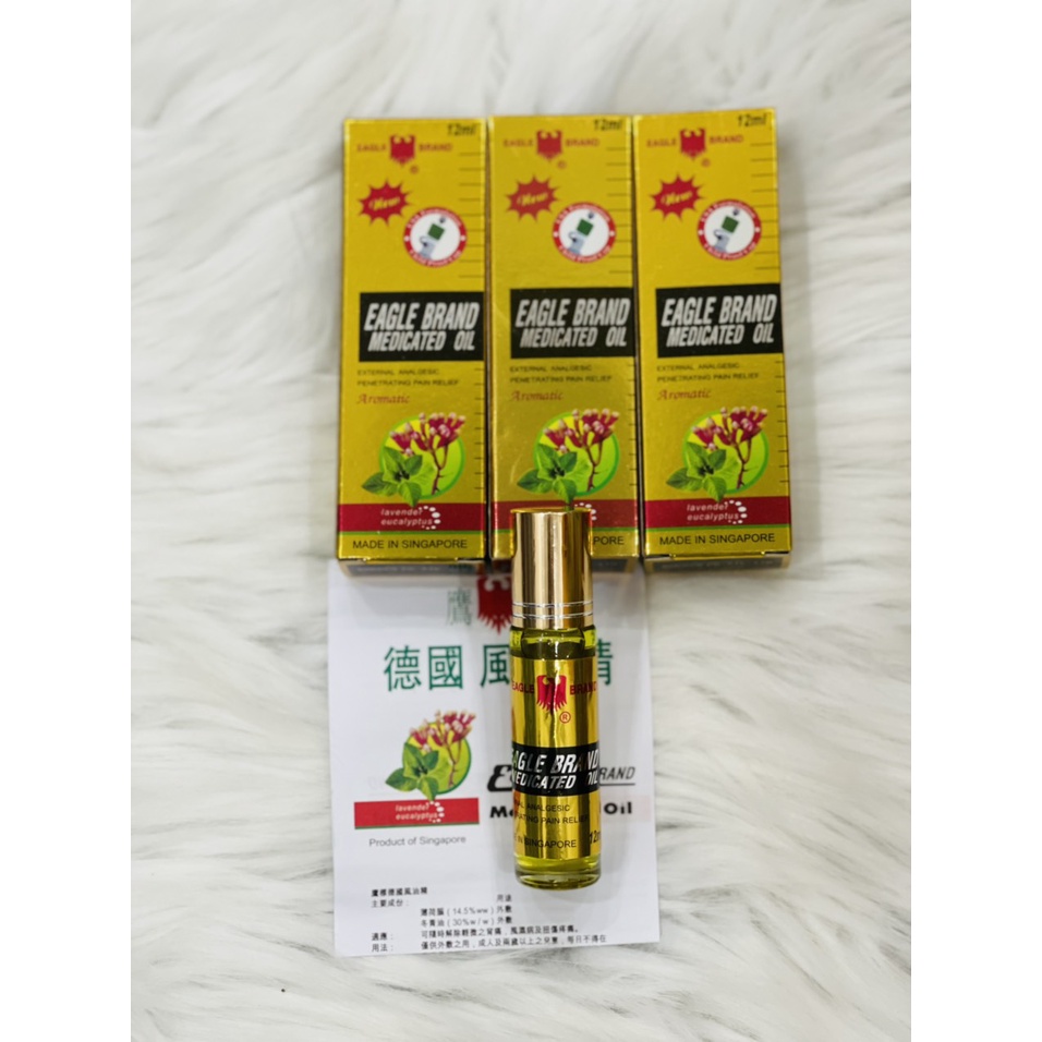 Dầu Con Ó Chai Lăn - Refresh