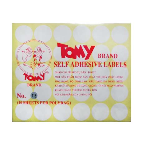 Decal A5 Tomy PC 118 - 119 - 120 - 121
