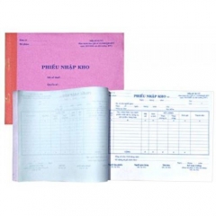 Phiếu nhập kho 2 liên 13x19cm HN