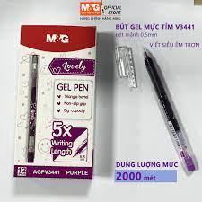 Bút Gel M&G V3441 Tím