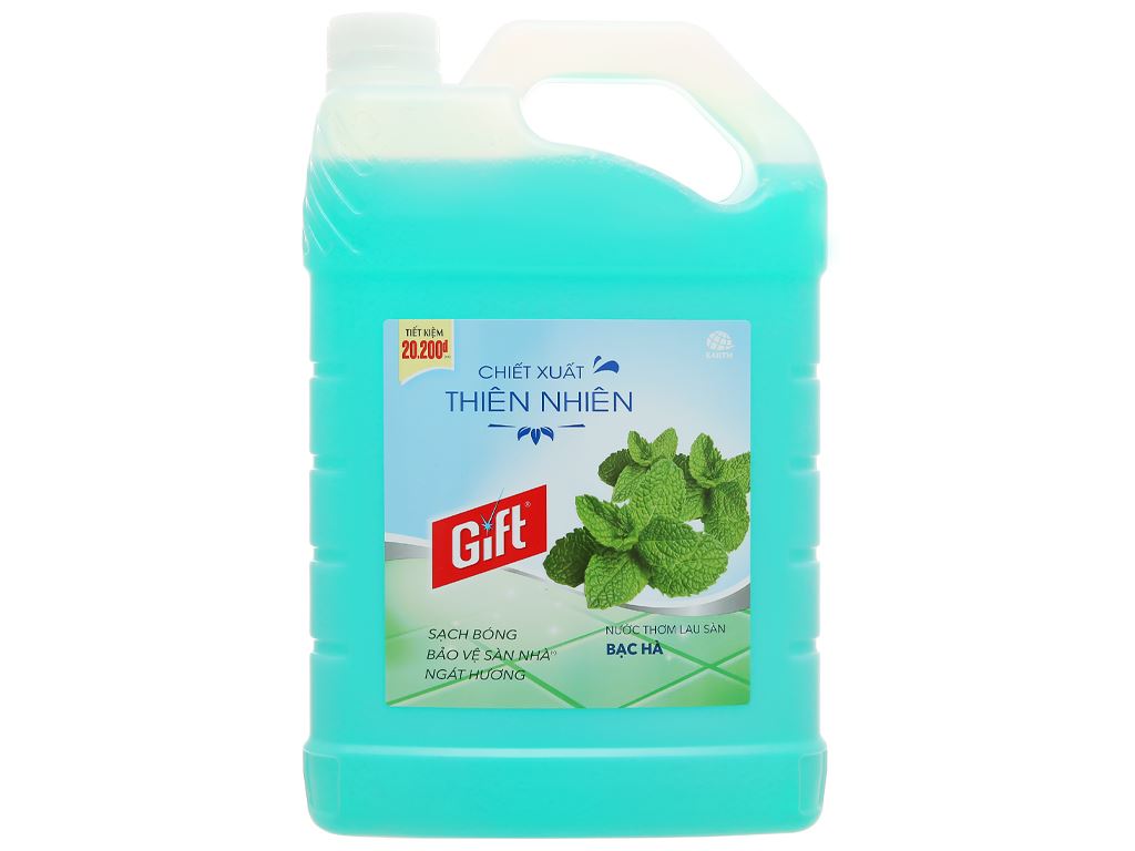 Lau sàn Gift Bạc Hà 3.8kg