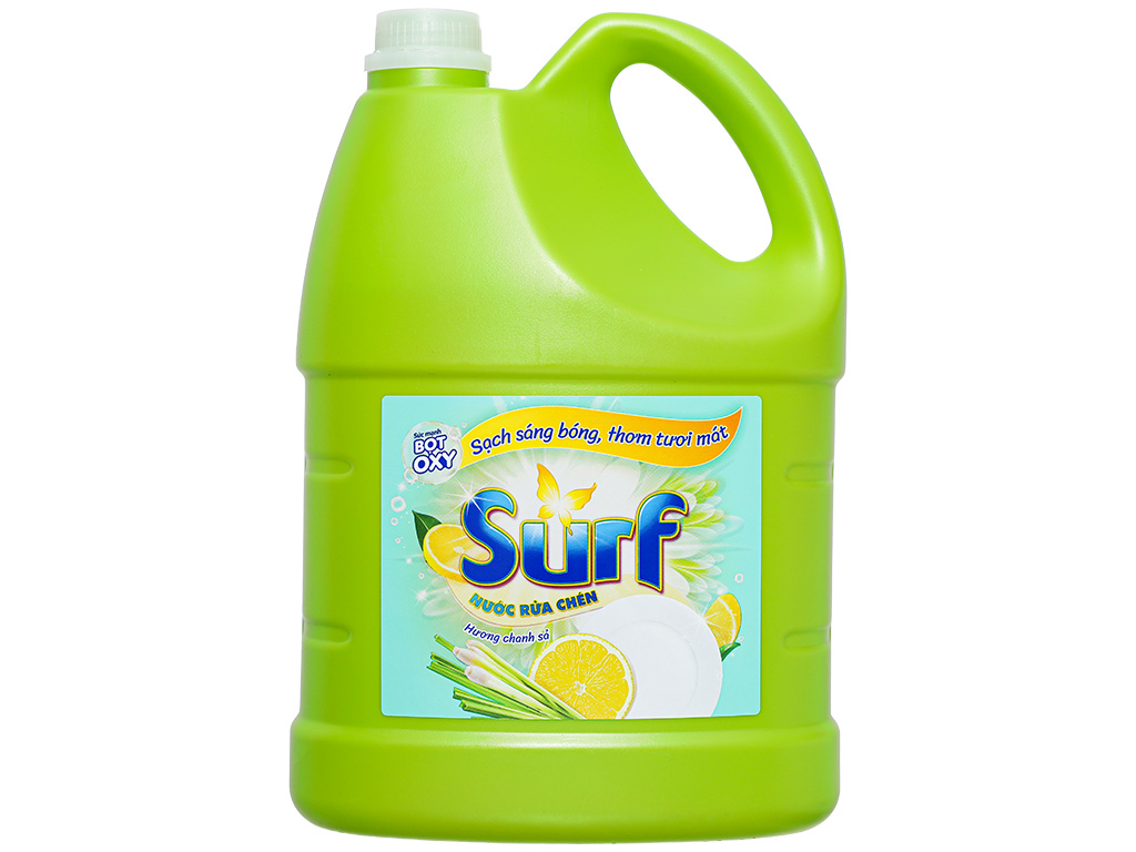 Nước Rửa Chén Surf Hương Chanh Sả - 3.6kg