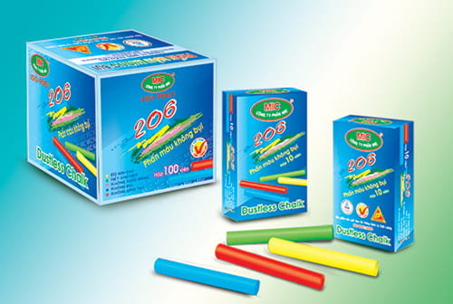 Phấn màu MIC 100 viên