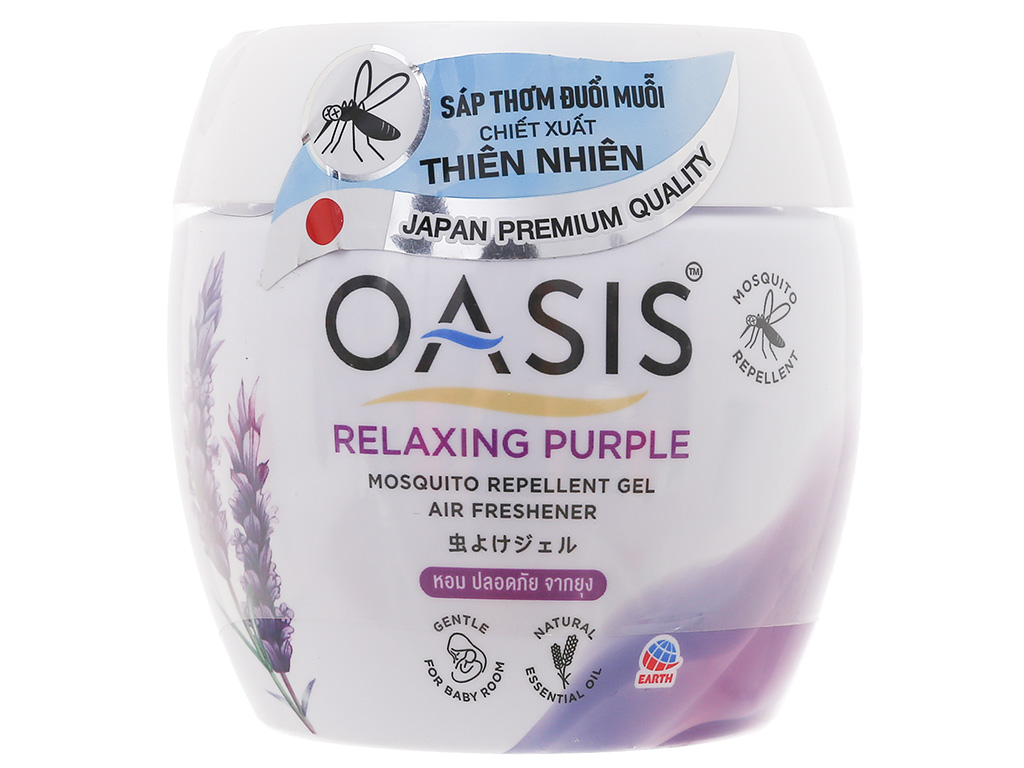 Sáp thơm đuổi muỗi Oasis Relaxing Purple