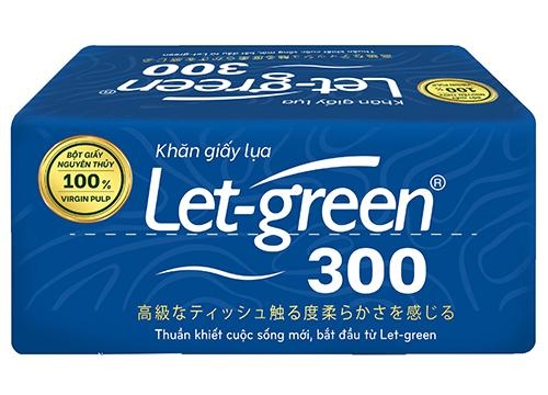 Khăn Giấy Lụa Letgreen 300 tờ