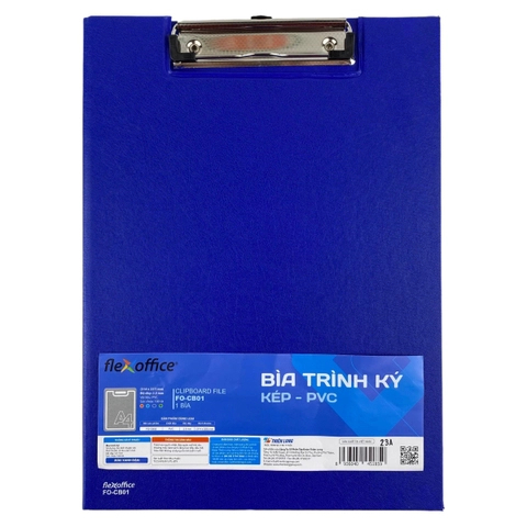 Bìa Trình Ký Nhựa Kép FO-CB01