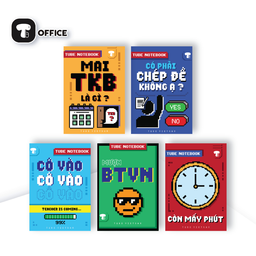 Tập Caro Tube Notebook 120T