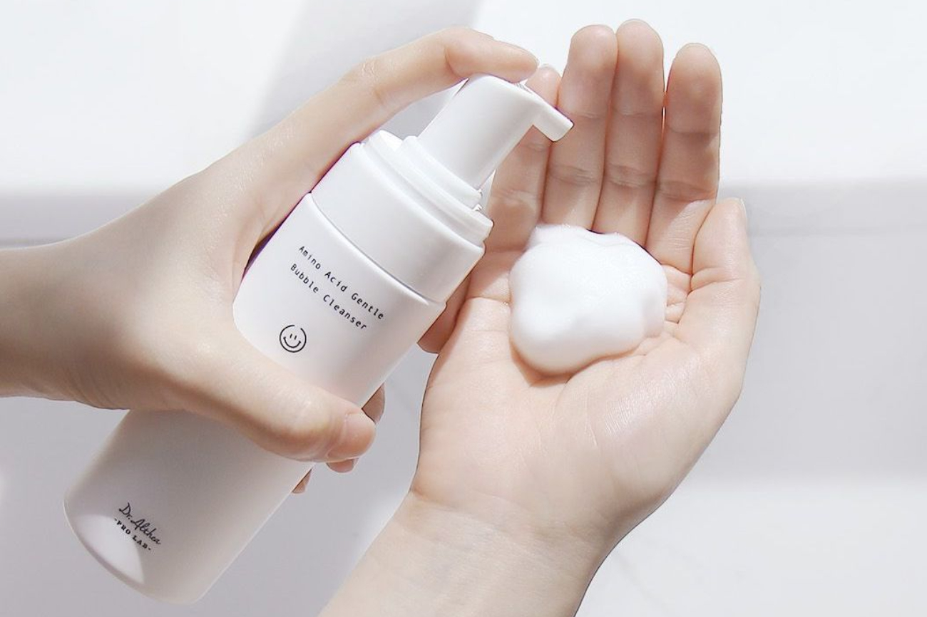 Sữa rửa mặt có khả năng tạo bọt