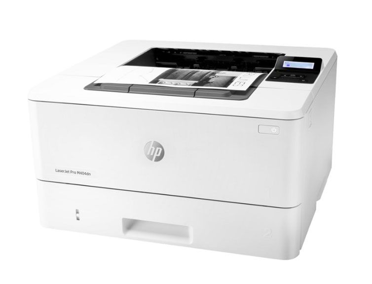 Máy in HP LaserJet Pro M404dn, A4 đen trắng, Đơn năng, In hai mặt tự động, USB, Ethernet