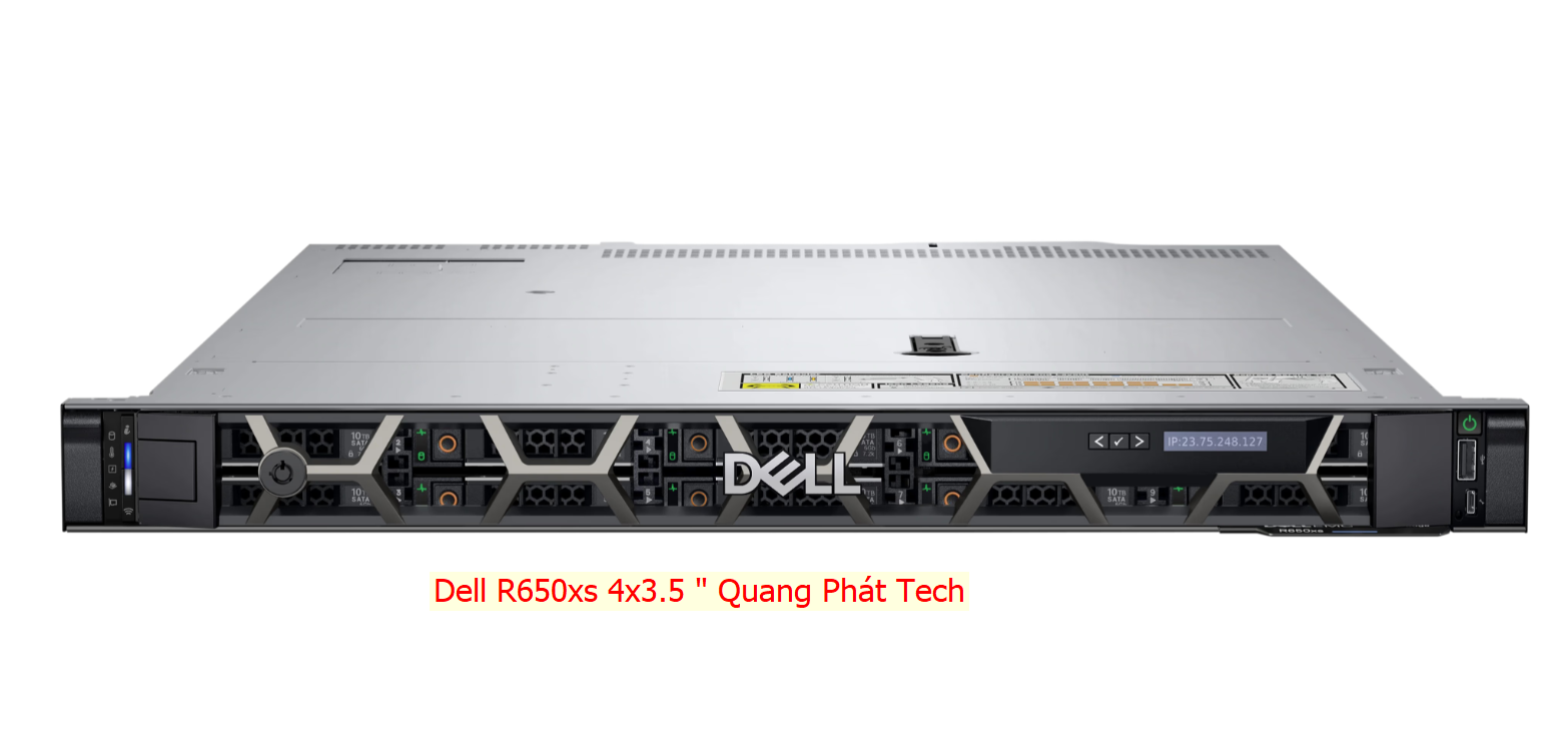 Máy Chủ Dell PowerEdge R650xs Chính hãng – 4×3.5″