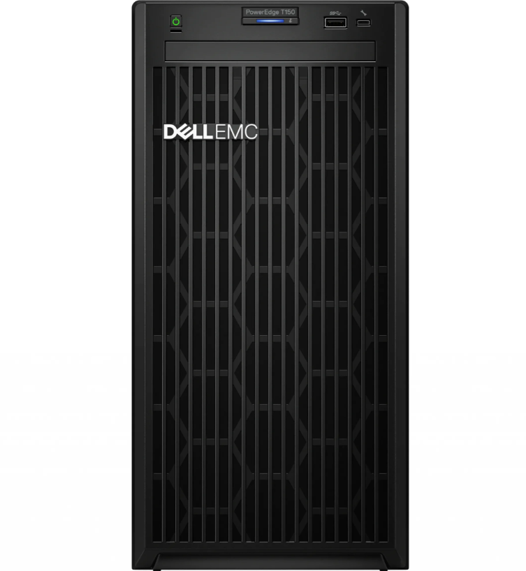 Máy Chủ Dell PowerEdge T150 – 4×3.5″ Cabled/No Perc (E-2314)