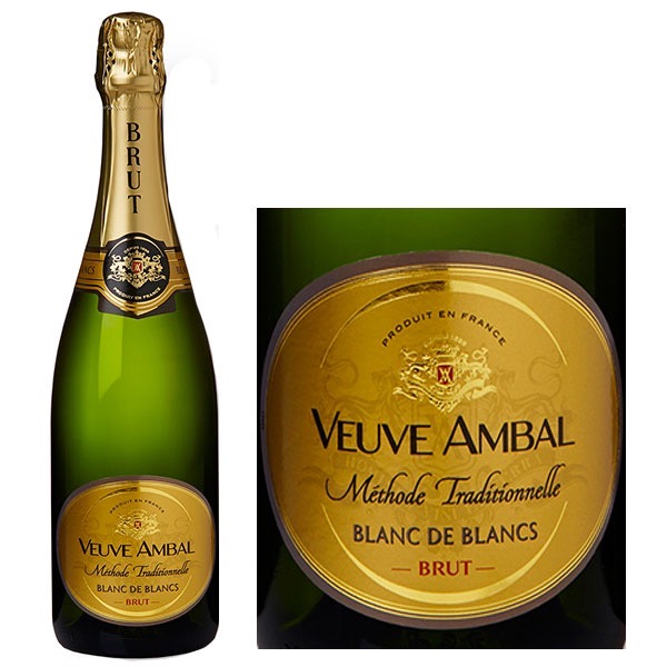 Vang nổ Veuve Ambal Méthode Traditionnelle Blanc