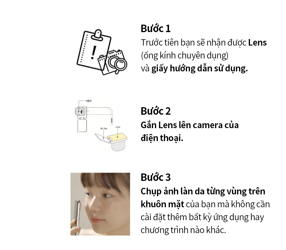 Lens soi da SKINFIT sẽ giúp bạn có những bức ảnh đẹp nhất. Hãy cùng tận hưởng một làn da khỏe mạnh và tươi trẻ trong từng bức ảnh, và thấy được sự khác biệt qua từng lần soi da với lens SKINFIT.