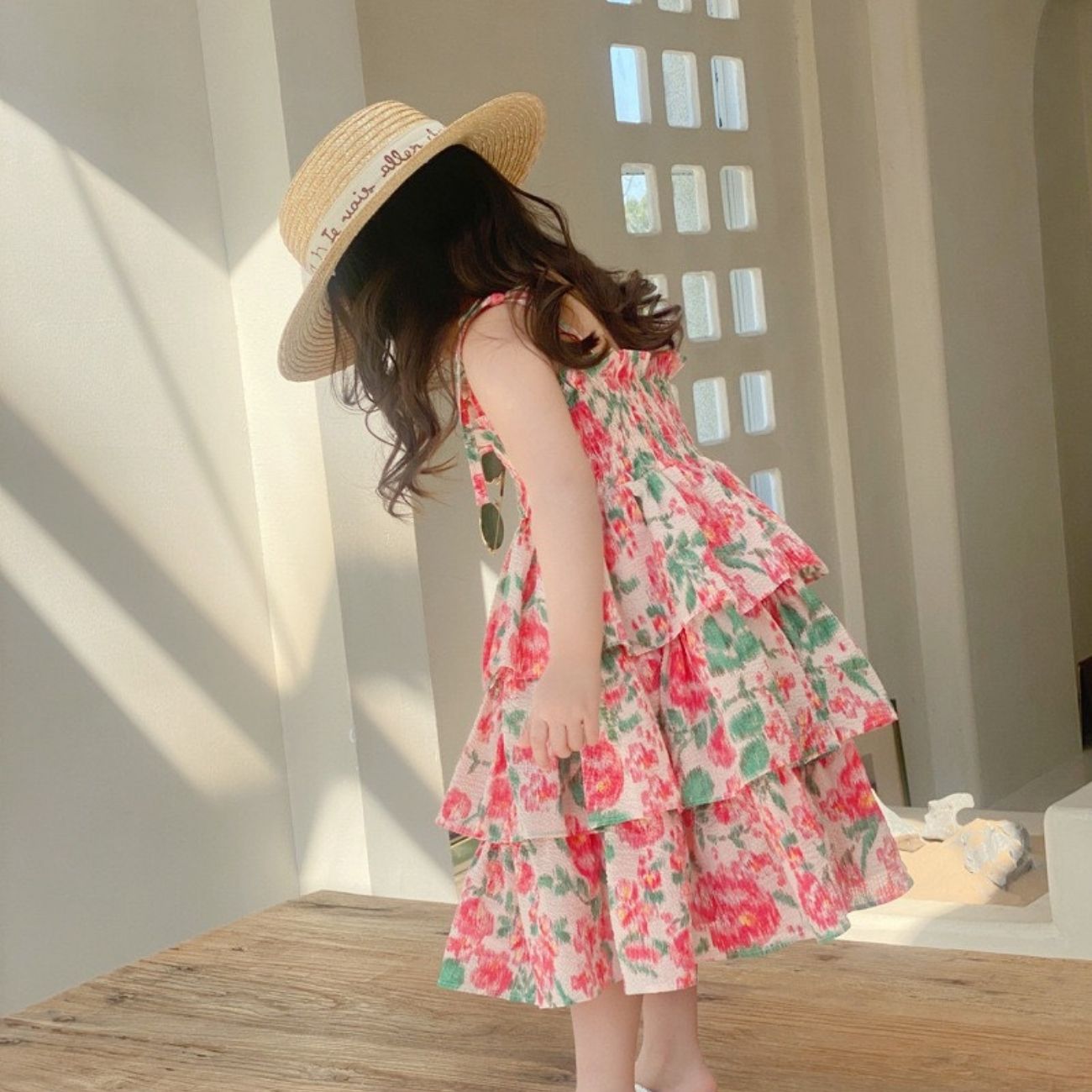 Váy hoa 3 tầng có cánh | Shopee Việt Nam