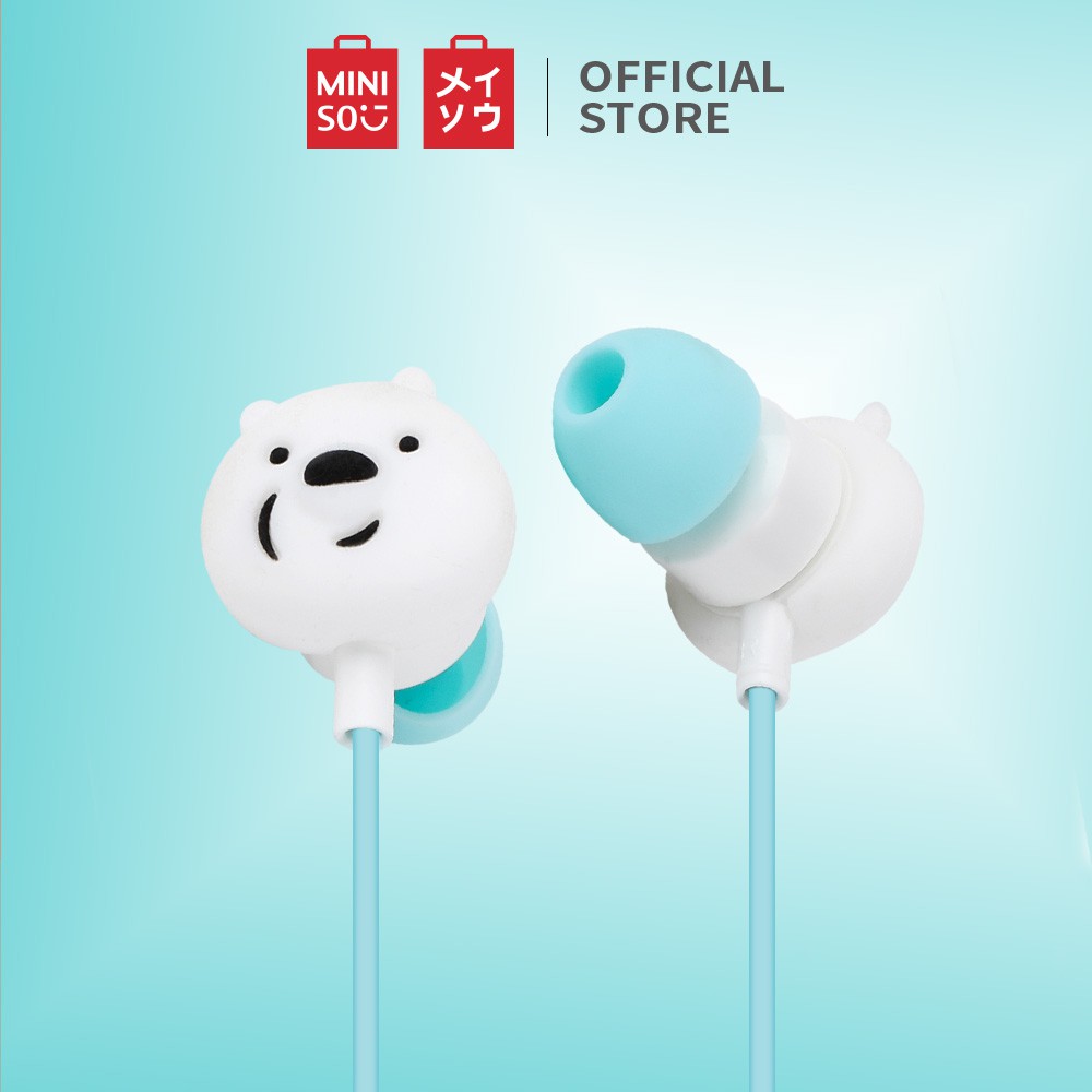 Miniso x We Bare Bears Tai nghe điện thoại (4 màu)