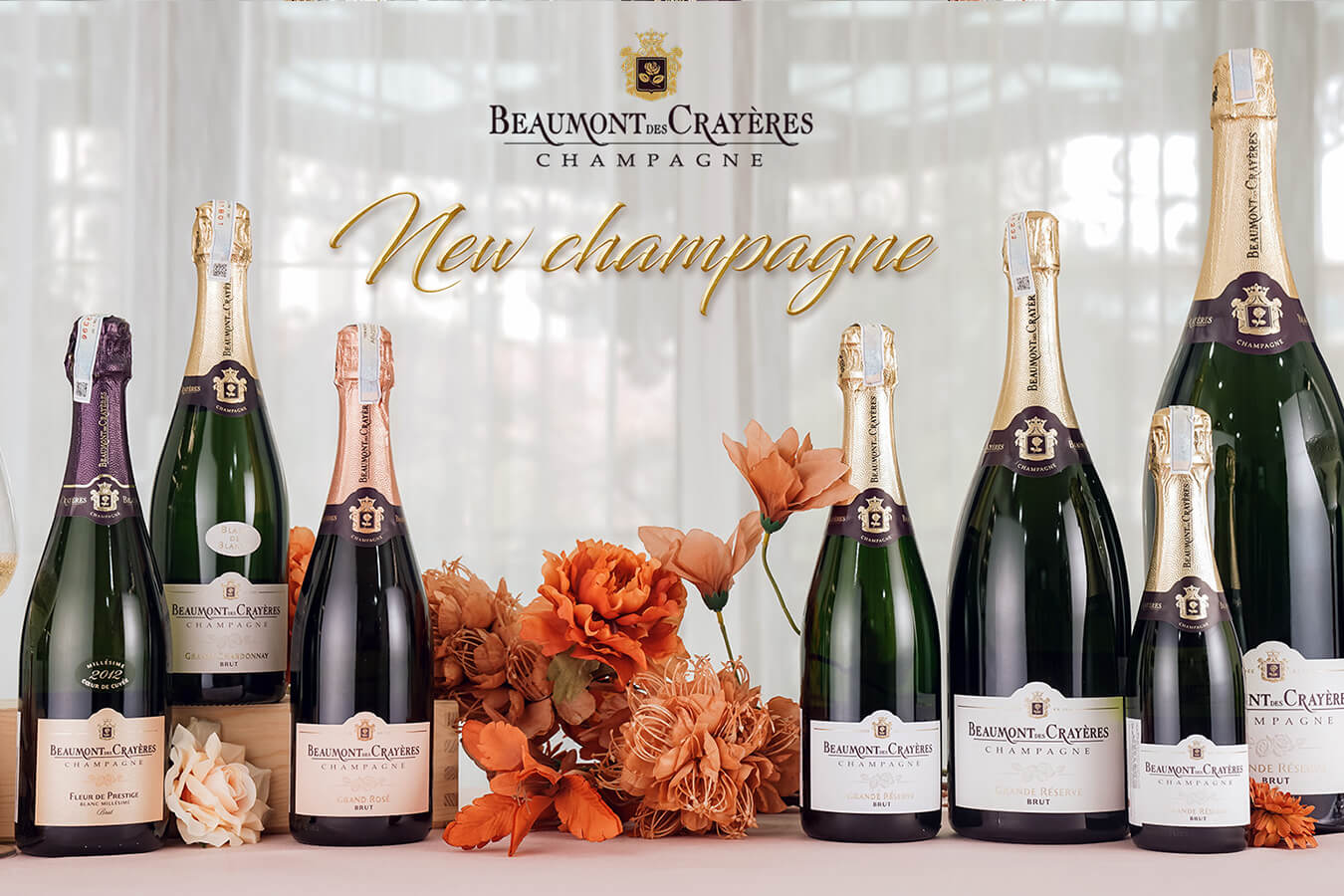 Khám phá Hương Vị Đặc Biệt của Champagne Beaumont Des Crayères