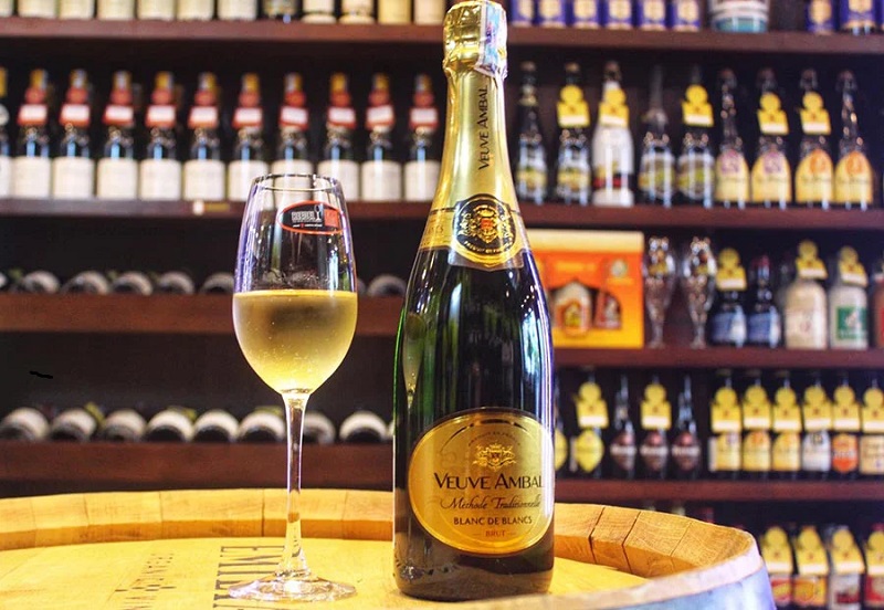 Rượu Vang Veuve Ambal Méthode Traditionnelle Blanc De Blancs
