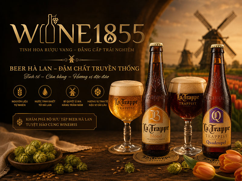 Bia Hà Lan chính hãng tại Shop WINE1855