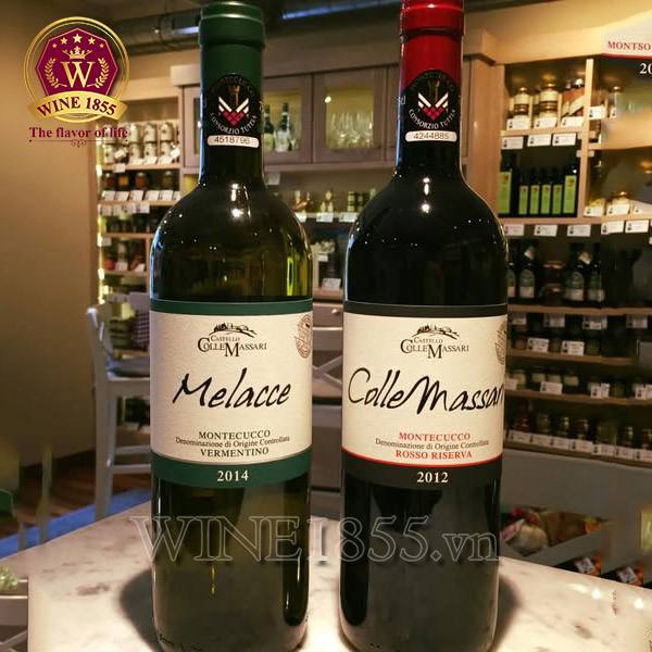 Rượu Vang Ý ColleMassari Montecucco Rosso Riserva - Chất lượng trong từng ly.