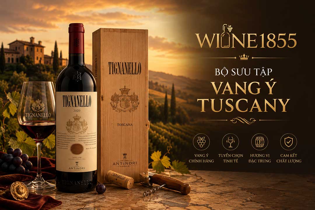 rượu vang y Tuscany 