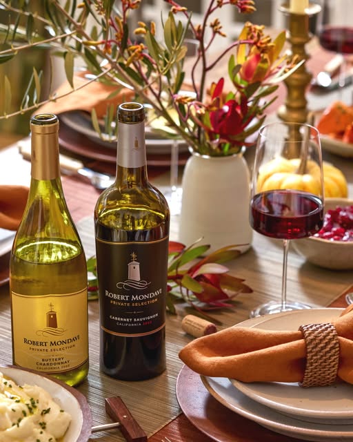 Robert Mondavi kết hợp với món ăn